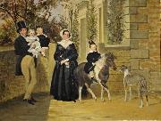 John Frederick Herring Thomas Dawson and His Family oil painting
